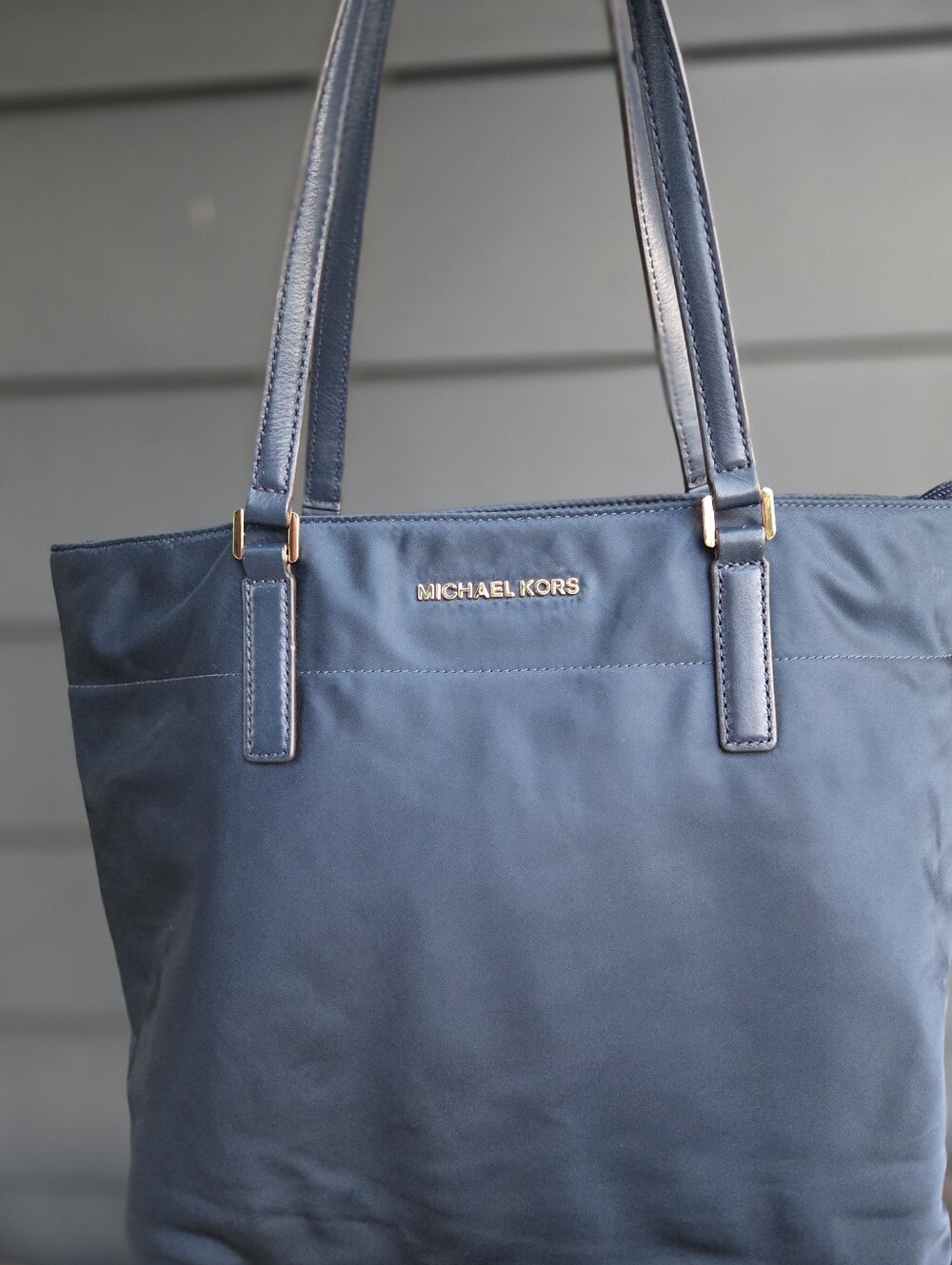 Michael Kors Navy Tote Bag
